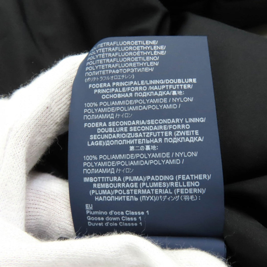 Herno Down jacket PI00241DL Outer: 100% polyester, Lining: 100% nylon, Part: 100% nylon, Filling: 80% down, Filling: 20% feather black Women 42 Used Authentic