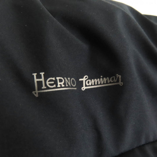 Herno Down jacket PI00241DL Outer: 100% polyester, Lining: 100% nylon, Part: 100% nylon, Filling: 80% down, Filling: 20% feather black Women 42 Used Authentic