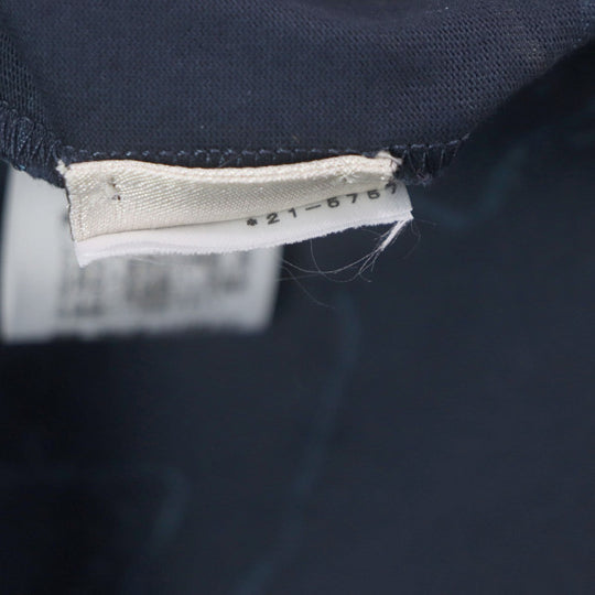 HERMES Short sleeve T-shirt Main: 100% cotton Navy caval card mens L Used Authentic