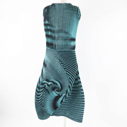 ISSEY MIYAKE one piece Triacetate Green black IM64FH529 2