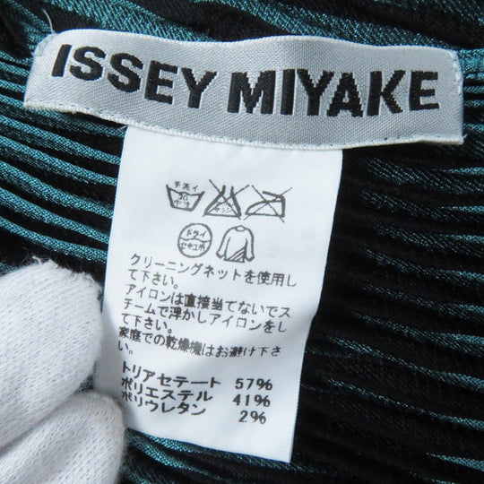 ISSEY MIYAKE one piece Triacetate Green black IM64FH529 2