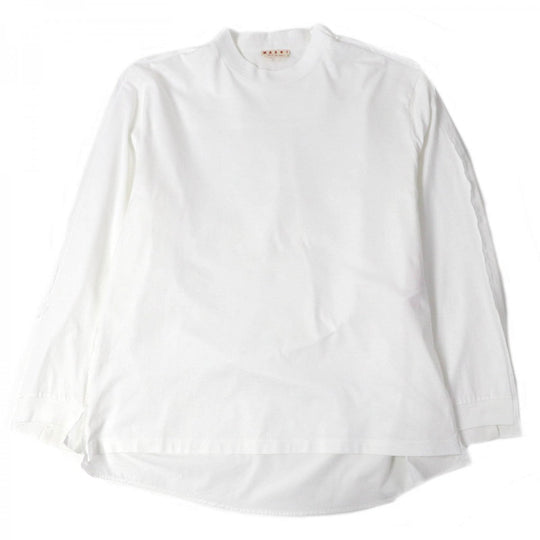 MARNI Cut HUMU0278QX Main: 100% cotton white mens 50 Used Authentic