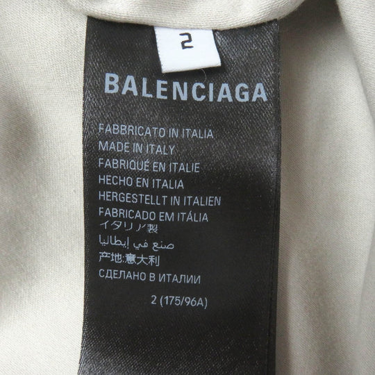 BALENCIAGA Blouson 774376 Outer: 100% polyester, Lining: 100% cotton Ivory mens 2 Used Authentic