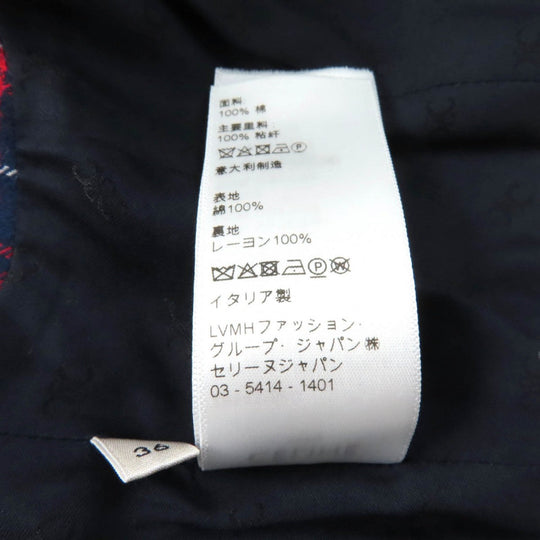 CELINE tops 2B543188O Outer: 100% cotton, Lining: 100% rayon Multi Women 36 Used Authentic