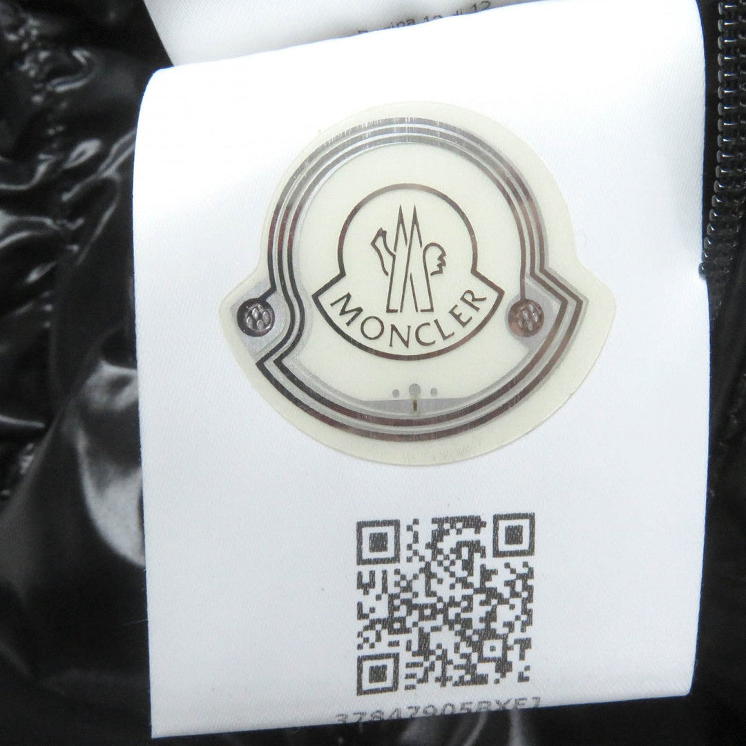 MONCLER GENIUS 7 Down jacket Outer: 100% cotton, Lining: 100% nylon, Part: 100% wool, Part: 100% polyester, Part: cowhide black SVEN GIUBBOTTO mens 2 Used Authentic