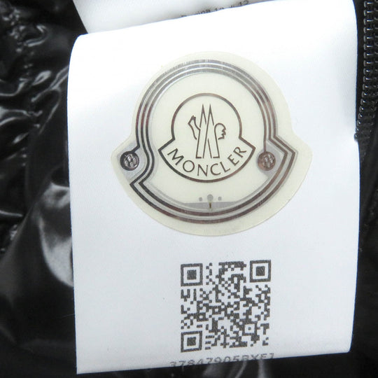 MONCLER GENIUS 7 Down jacket Outer: 100% cotton, Lining: 100% nylon, Part: 100% wool, Part: 100% polyester, Part: cowhide black SVEN GIUBBOTTO mens 2 Used Authentic