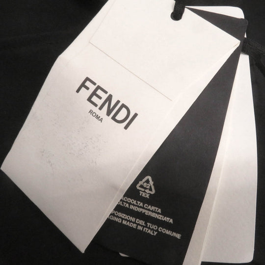 FENDI Long sleeve shirt FW1145 Main: 53% polyester, 43% wool, 4% polyurethane black mens 46 Used Authentic