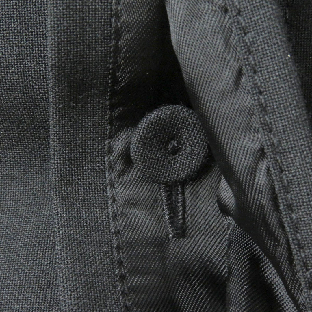 FENDI Long sleeve shirt FW1145 Main: 53% polyester, 43% wool, 4% polyurethane black mens 46 Used Authentic