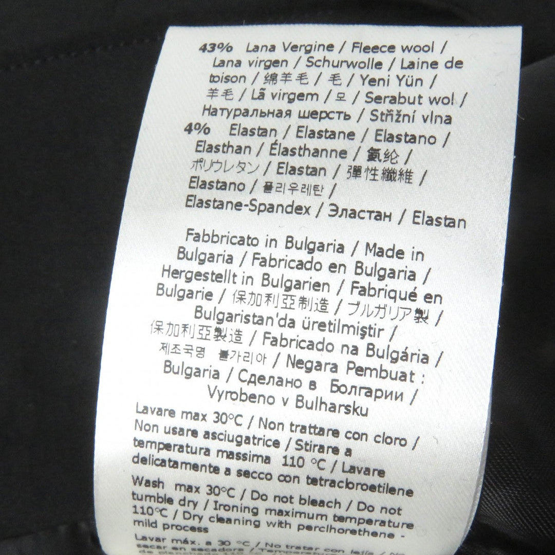FENDI Long sleeve shirt FW1145 Main: 53% polyester, 43% wool, 4% polyurethane black mens 46 Used Authentic