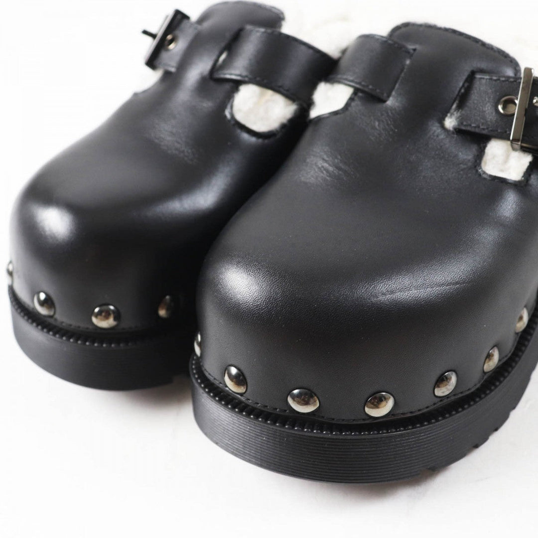 Christian Dior Sandals leather Black White Diorquake 34