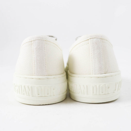 Christian Dior Low cut sneakers canvas white WALK N DIOR 37
