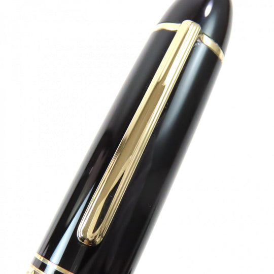 MONTBLANC fountain pen Pen tip: 18K Black gold Meisterstck 149 mens Used Authentic