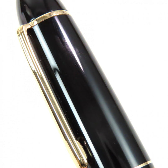 MONTBLANC fountain pen Pen tip: 18K Black gold Meisterstck 149 mens Used Authentic