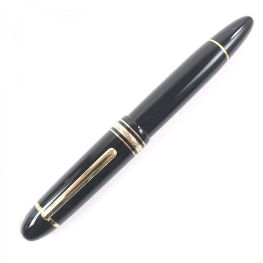 MONTBLANC fountain pen Pen tip: 18K Black gold Meisterstck 149 mens Used Authentic