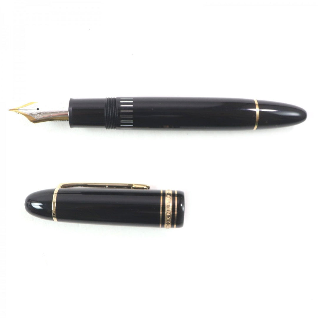 MONTBLANC fountain pen Pen tip: 18K Black gold Meisterstck 149 mens Used Authentic