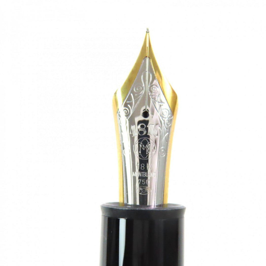 MONTBLANC fountain pen Pen tip: 18K Black gold Meisterstck 149 mens Used Authentic