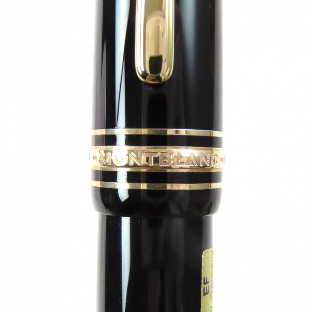 MONTBLANC fountain pen Pen tip: 18K Black gold Meisterstck 149 mens Used Authentic