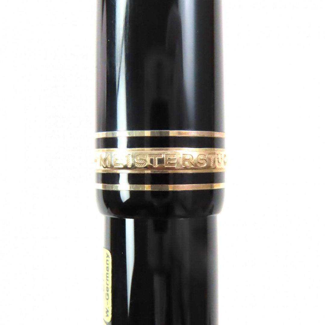 MONTBLANC fountain pen Pen tip: 18K Black gold Meisterstck 149 mens Used Authentic