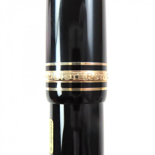 MONTBLANC fountain pen Pen tip: 18K Black gold Meisterstck 149 mens Used Authentic