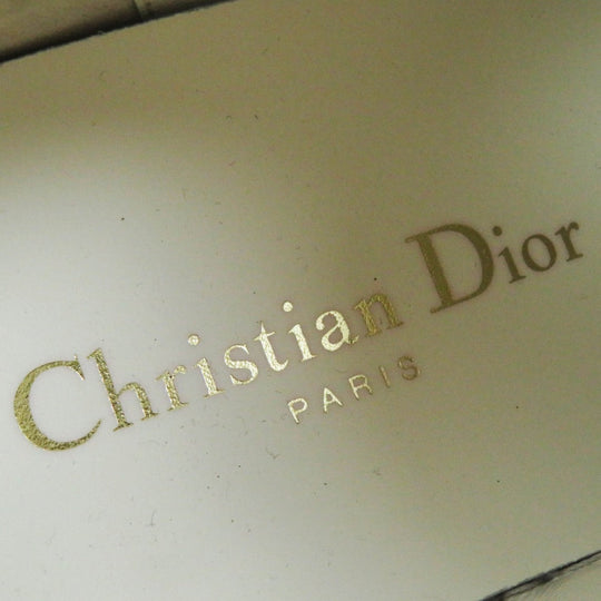 Christian Dior Low cut sneakers Main: Canvas, Part: Rubber Bordeaux Beige White WALK N DIOR Women 37 Used Authentic