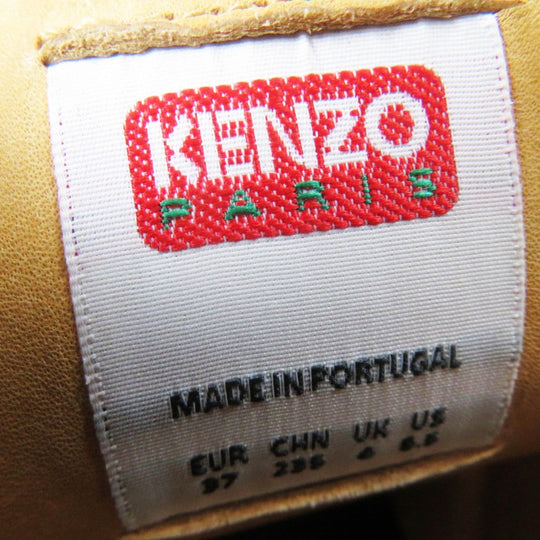 KENZO short boots Main: Leather Blue navy KENZOWAVE Women 37 Used Authentic