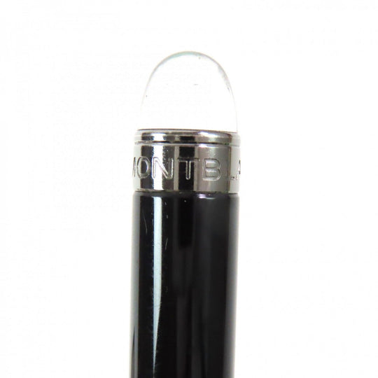 MONTBLANC Ballpoint pen Resin, Platinum Black gun metallic Starwalker mens Used Authentic