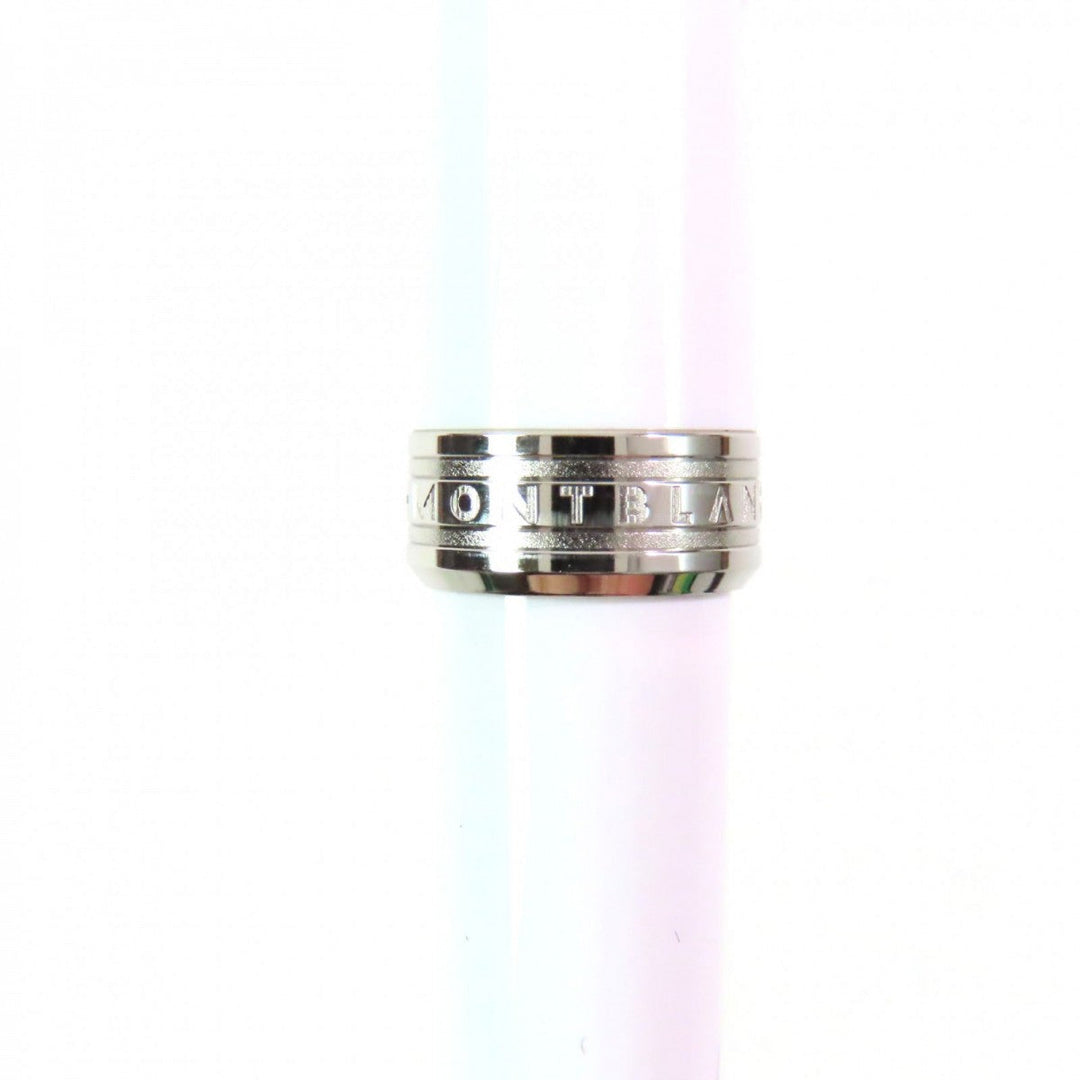 MONTBLANC Ballpoint pen ― White Silver Pix Collection