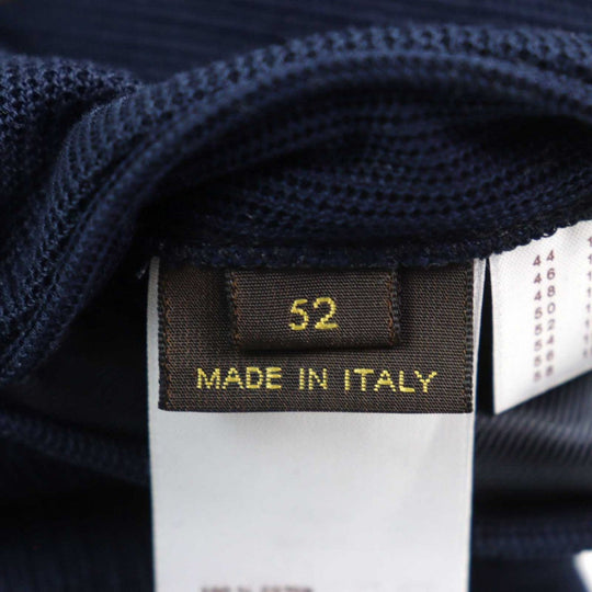 LOUIS VUITTON tailored jacket H3JA16BRG cotton Navy 52