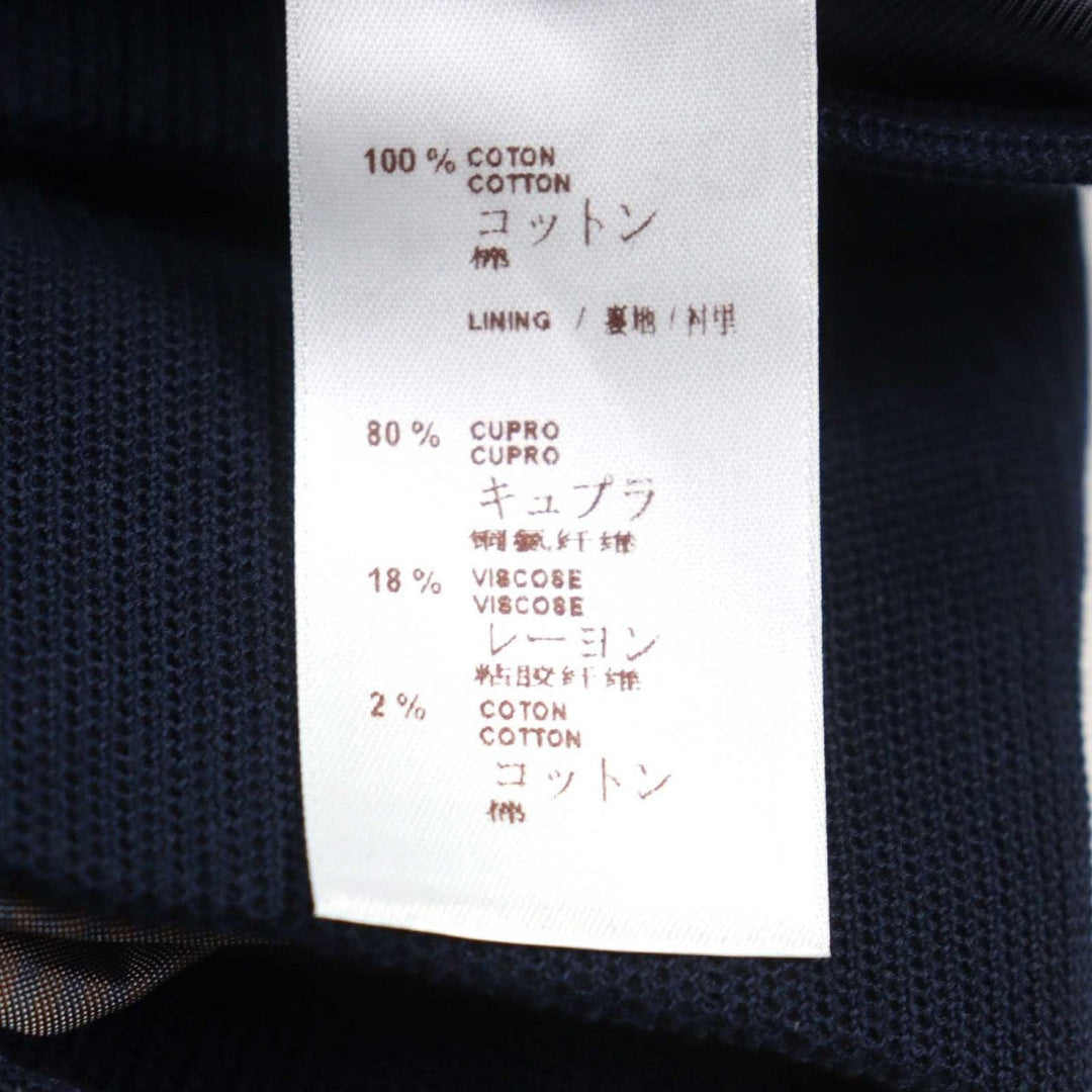 LOUIS VUITTON tailored jacket H3JA16BRG cotton Navy 52