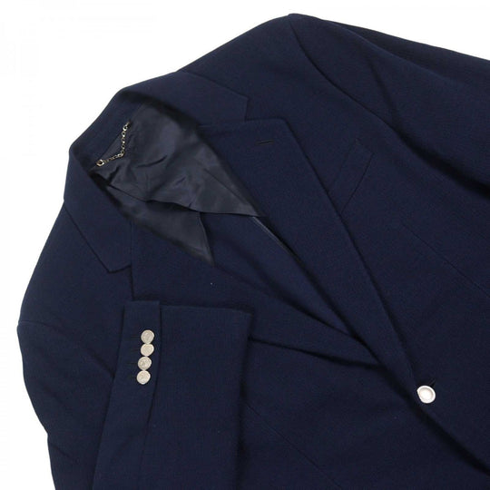 LOUIS VUITTON tailored jacket H3JA16BRG cotton Navy 52