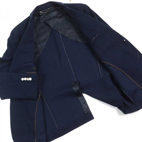 LOUIS VUITTON tailored jacket H3JA16BRG cotton Navy 52