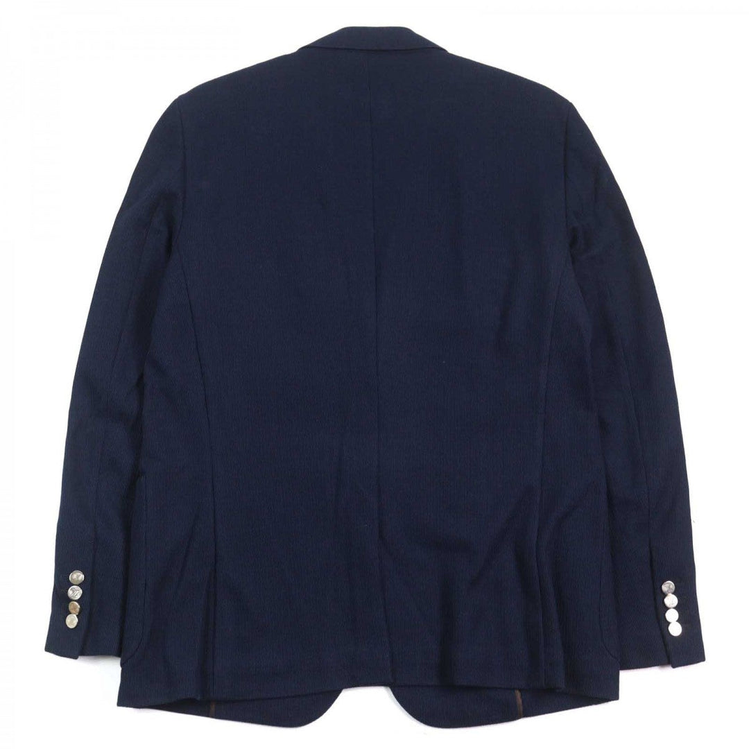LOUIS VUITTON tailored jacket H3JA16BRG cotton Navy 52
