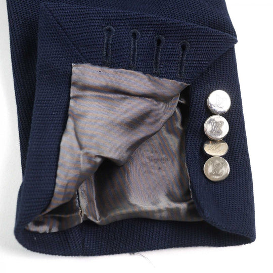 LOUIS VUITTON tailored jacket H3JA16BRG cotton Navy 52