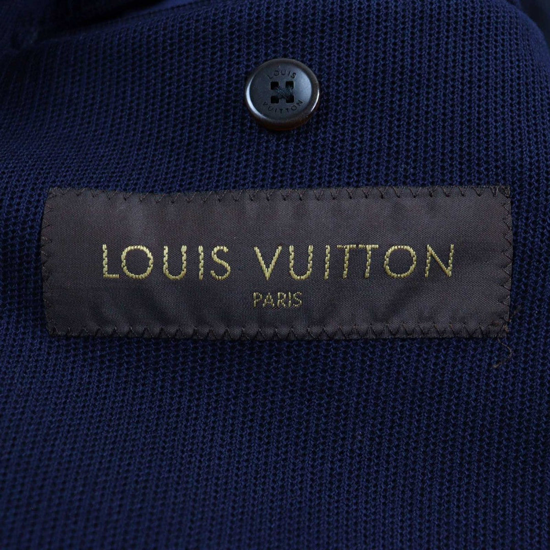LOUIS VUITTON tailored jacket H3JA16BRG cotton Navy 52