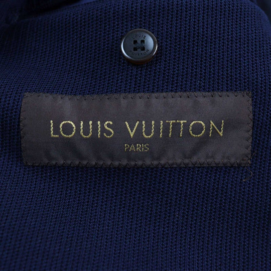 LOUIS VUITTON tailored jacket H3JA16BRG cotton Navy 52
