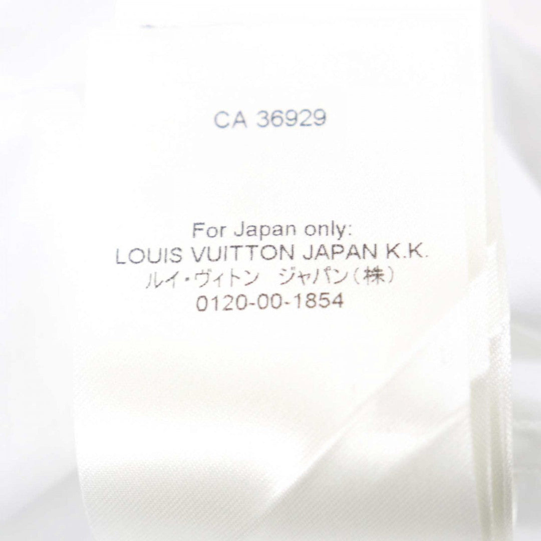 LOUIS VUITTON Long sleeve shirt HPS52W Main: 100% cotton White type mens XS Used Authentic