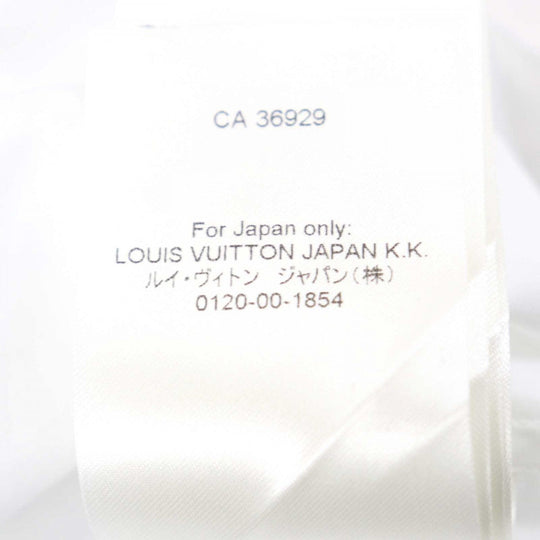 LOUIS VUITTON Long sleeve shirt HPS52W Main: 100% cotton White type mens XS Used Authentic