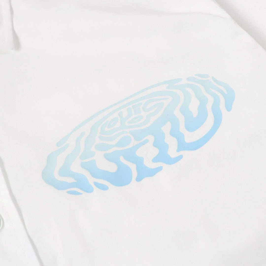 LOUIS VUITTON Long sleeve shirt HPS52W Main: 100% cotton White type mens XS Used Authentic
