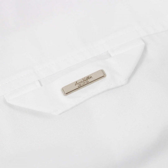LOUIS VUITTON Long sleeve shirt HPS52W Main: 100% cotton White type mens XS Used Authentic