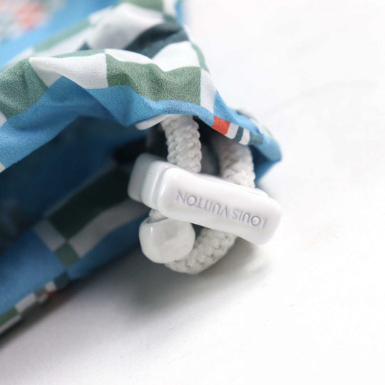 LOUIS VUITTON Hoodie HKB85W Main: 100% nylon Light blue type mens 48 Used Authentic