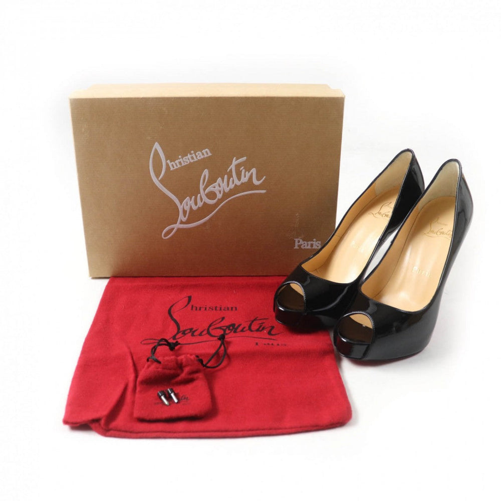 Christian Louboutin pumps 1150600 Main: Patent leather black NEW VERY PRIVE 120 Women 35 Used Authentic