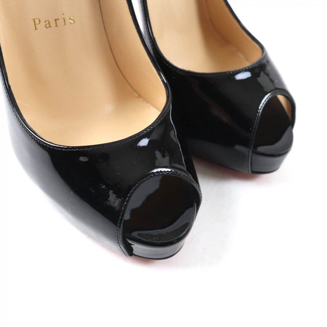 Christian Louboutin pumps 1150600 Main: Patent leather black NEW VERY PRIVE 120 Women 35 Used Authentic