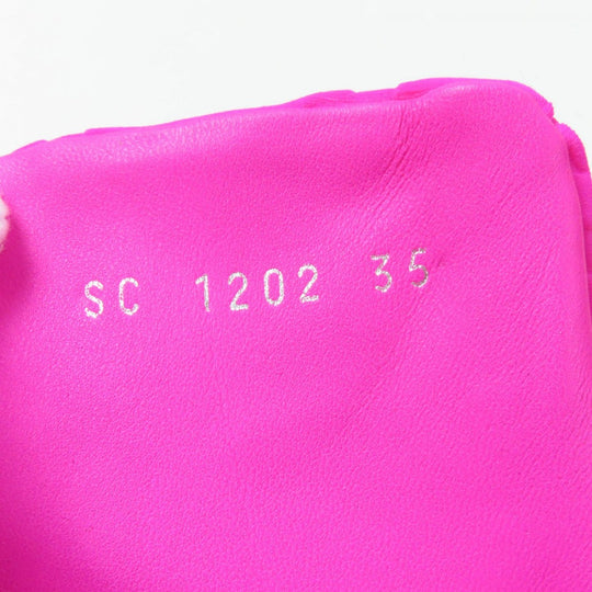 LOUIS VUITTON Sandals 1AB1NO Monogram pattern neoprene, Anna and Mick footbed pink Pool Pillow Women 35 Used Authentic