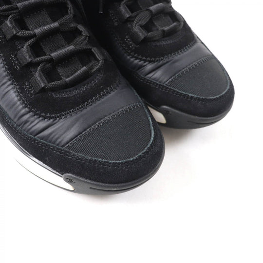 CHANEL sneakers G35617 Mixed Fiber, Calfskin, Velvet, Polyurethane black Women 37 Used Authentic