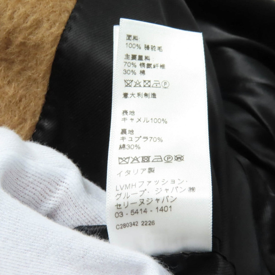 CELINE coat 2M12A783O Outer: 100% camel, Lining: 70% cupra, Lining: 30% cotton Camel Women 36 Used Authentic