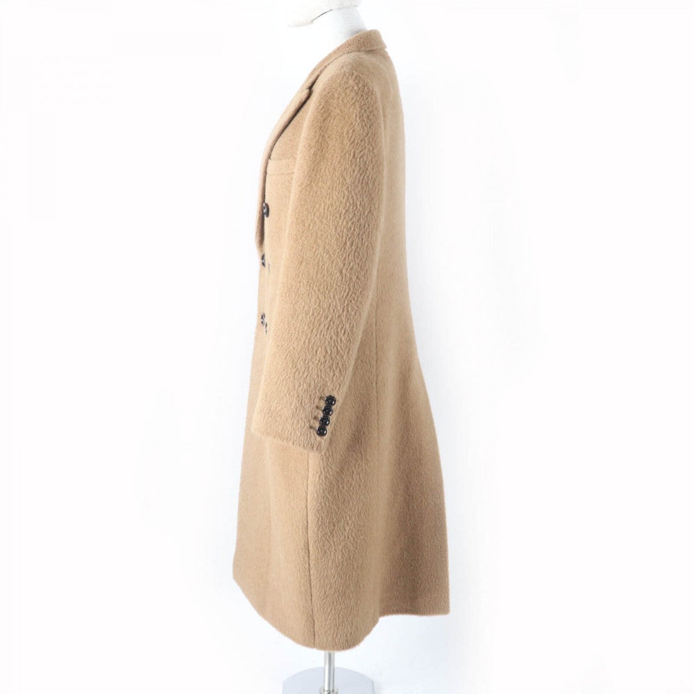 CELINE coat 2M12A783O Outer: 100% camel, Lining: 70% cupra, Lining: 30% cotton Camel Women 36 Used Authentic