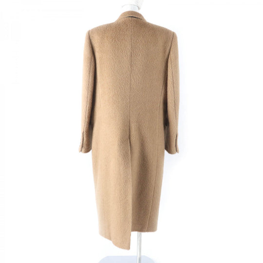 CELINE coat 2M12A783O Outer: 100% camel, Lining: 70% cupra, Lining: 30% cotton Camel Women 36 Used Authentic