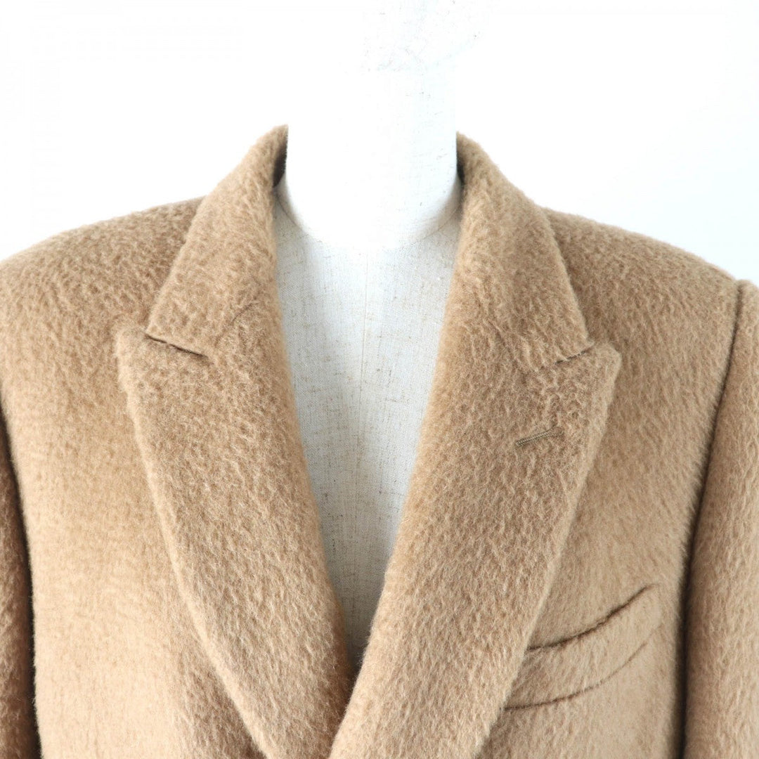 CELINE coat 2M12A783O Outer: 100% camel, Lining: 70% cupra, Lining: 30% cotton Camel Women 36 Used Authentic