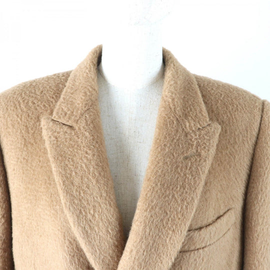 CELINE coat 2M12A783O Outer: 100% camel, Lining: 70% cupra, Lining: 30% cotton Camel Women 36 Used Authentic