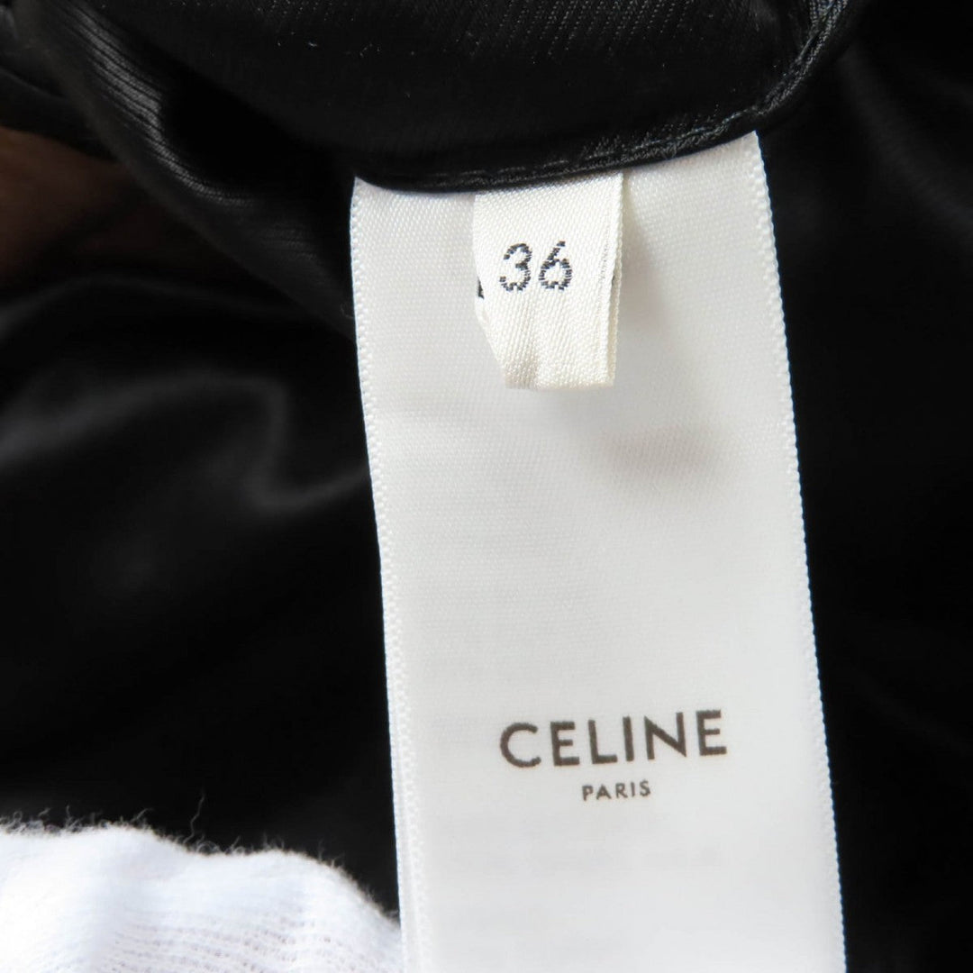CELINE coat 2M12A783O Outer: 100% camel, Lining: 70% cupra, Lining: 30% cotton Camel Women 36 Used Authentic